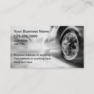 Carte De Visite Services automobiles Cool Car