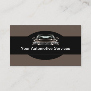 Carte De Visite Services automobiles modernes et cool