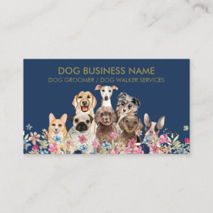 Carte De Visite Services complets de soins pour animaux de compagn