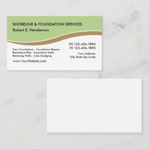 Carte De Visite Services de base