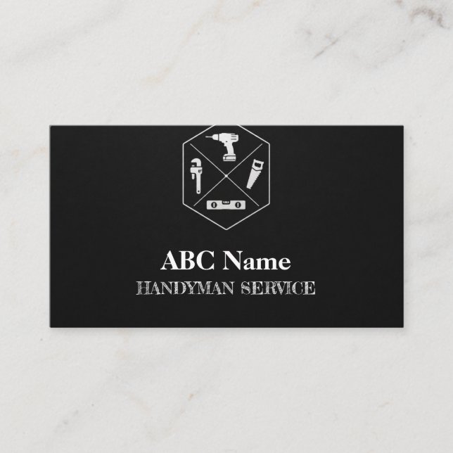 Carte De Visite Services de bricolage et de réparation à domicile (Devant)