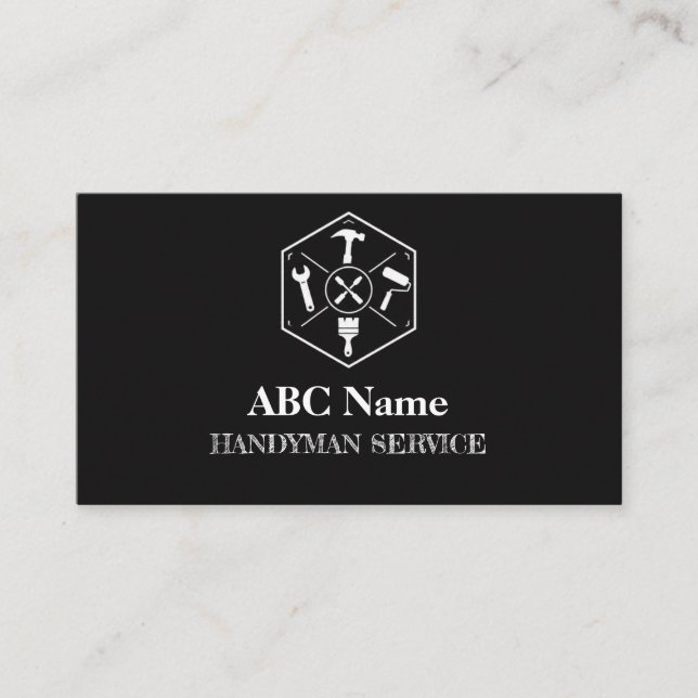 Carte De Visite Services de bricolage et de réparation à domicile (Devant)