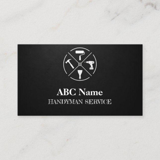 Carte De Visite Services de bricolage et de réparation à domicile (Devant)