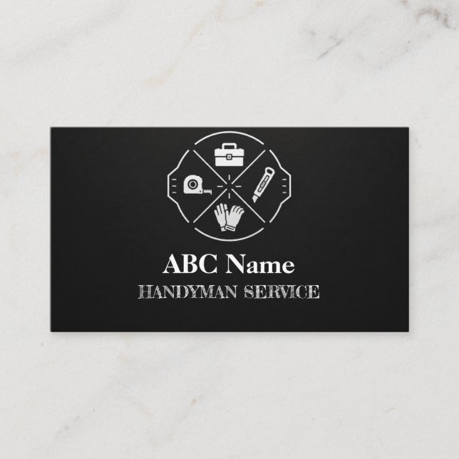 Carte De Visite Services de bricolage et de réparation à domicile (Devant)