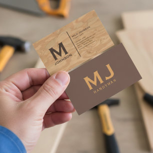 Carte De Visite Services de bricolage et de réparation de maison f