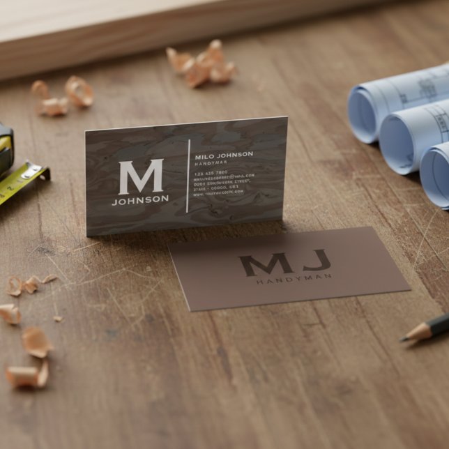Carte De Visite Services de bricolage professionnel Branding (Créateur téléchargé)