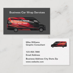 Carte De Visite Services de carrosserie automobile cool