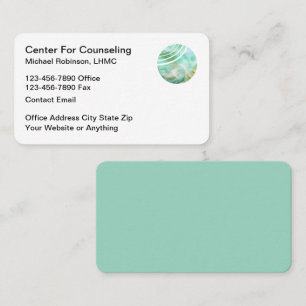 Carte De Visite Services de conseil familial en santé mentale