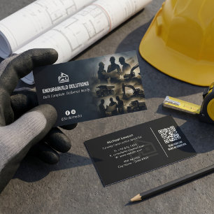 Carte De Visite Services de construction clé en main Minimaliste