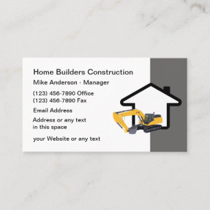 Carte De Visite Services de construction et de bâtiment