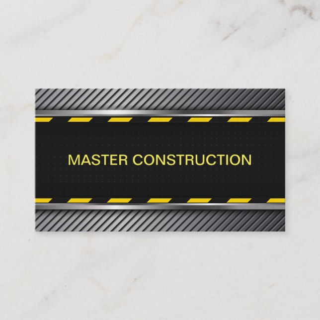 Carte De Visite Services de construction modernes (Devant)
