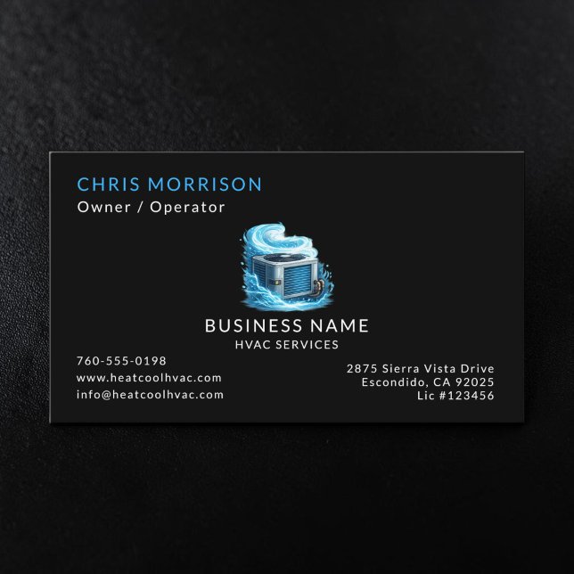 Carte De Visite Services de CVC (Créateur téléchargé)