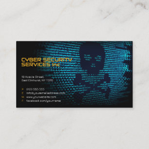 Carte De Visite Services de cybersécurité Conseil de sécurité
