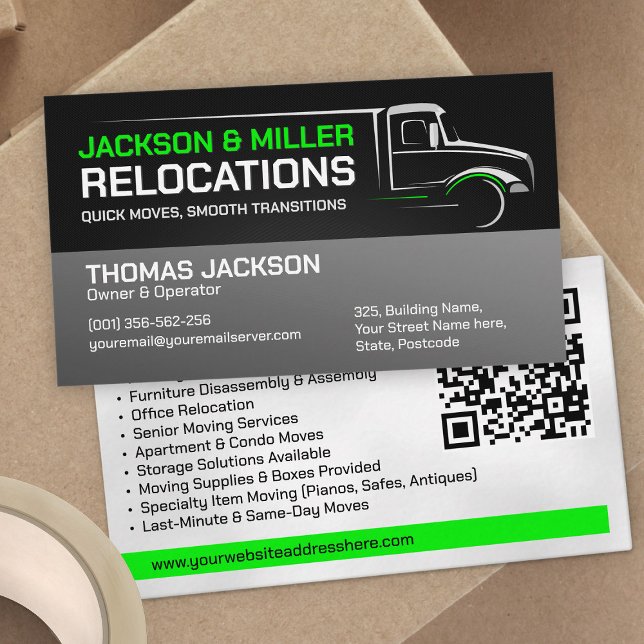 Carte De Visite Services de déplacement - Déplacement (Créateur téléchargé)