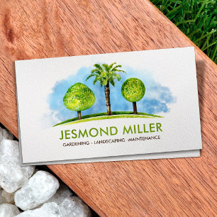 Carte De Visite Services de jardinage paysager