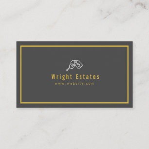 Carte De Visite Services de l'agent immobilier Realtor