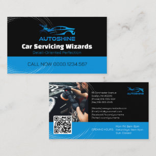 Carte De Visite Services de lavage de voiture Professionnel