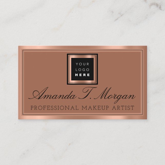 Carte De Visite Services de luxe Mariage Événement Production Cuiv (Devant)