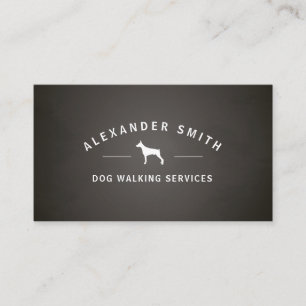 Carte De Visite Services de marche de chien
