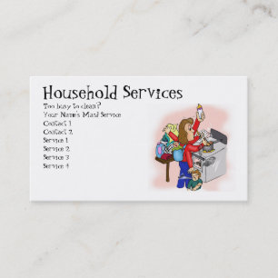 Carte De Visite Services de ménage