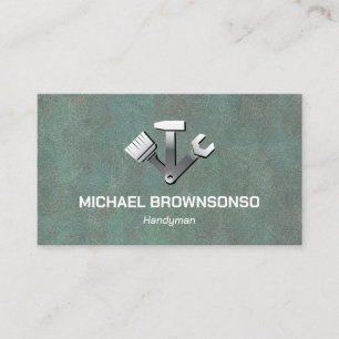 Carte De Visite Services de menuisier polyvalent Simple Vintage