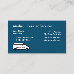 Carte De Visite Services de messagerie Médicale