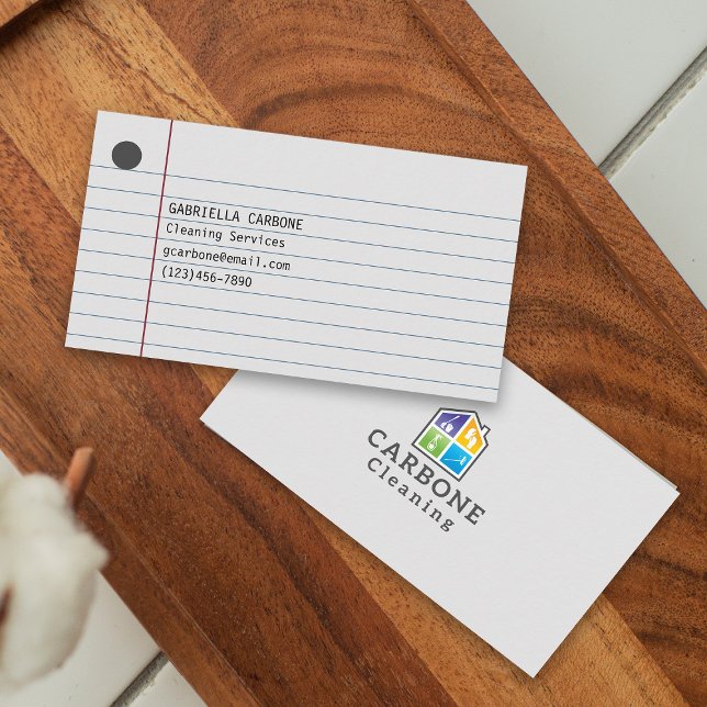 Carte De Visite Services de nettoyage (Créateur téléchargé)