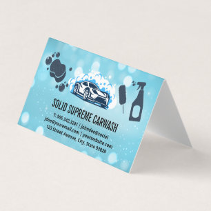 Carte De Visite Services de nettoyage automatique des déchets de v