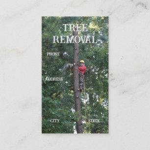 Carte De Visite Services de nettoyage d'arborescence