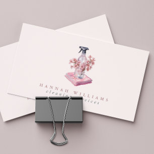 Carte De Visite Services de nettoyage de la maison Spray Bottle QR