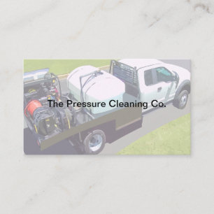 Carte De Visite Services de nettoyage de la pression