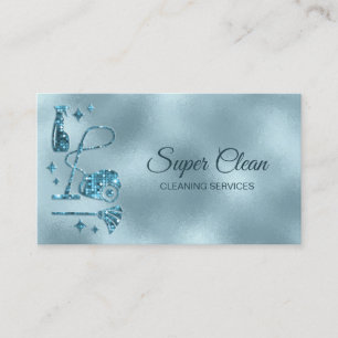 Carte De Visite Services de nettoyage professionnels de la maison