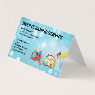 Carte De Visite Services de nettoyage   Spray   Nettoyeur de domes