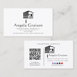 Carte De Visite Services de peinture d'intérieur et d'extérieur