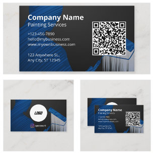 Carte De Visite Services de peinture professionnelle