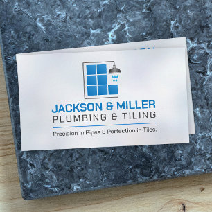 Carte De Visite Services de plomberie et de carrelage