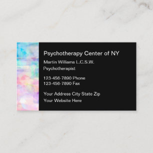 Carte De Visite Services de psychothérapie moderne
