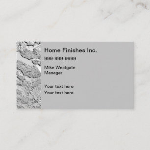 Carte De Visite Services de rénovation et de réaménagement de mais