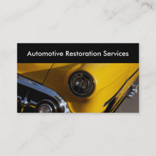 Carte De Visite Services de restauration automobile