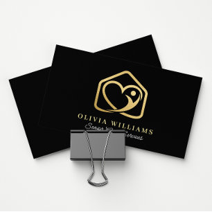 Carte De Visite Services de soins aux aînés Fournisseur de soins N