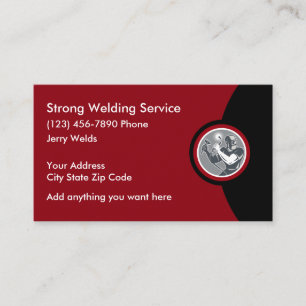 Carte De Visite Services de soudage professionnels