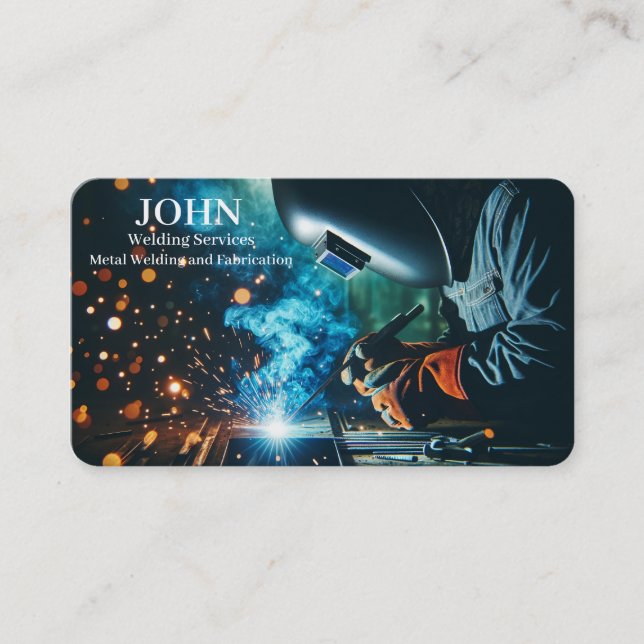 Carte De Visite Services de soudage professionnels modernes - Soud (Devant)