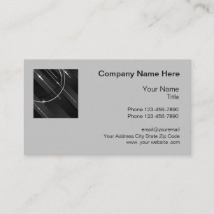 Carte De Visite Services de technologie moderne