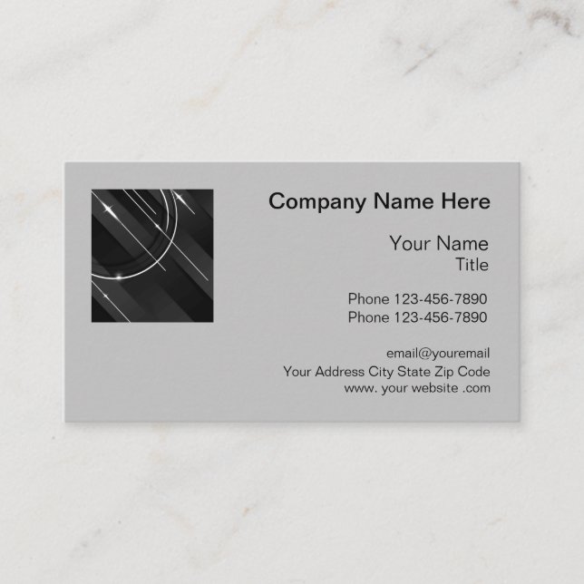 Carte De Visite Services de technologie moderne (Devant)