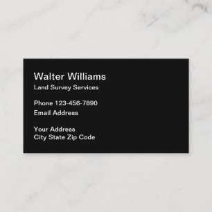 Carte De Visite Services de topographie