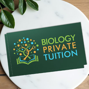 Carte De Visite Services de tutorat en biologie scientifique - ens