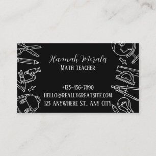 Carte De Visite Services de tutorat SmartMath