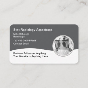 Carte De Visite Services d'imagerie médicale de radiologie