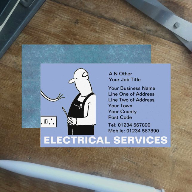 Carte De Visite Services électriques (Créateur téléchargé)