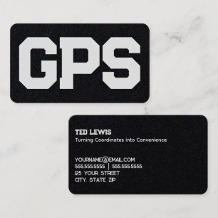 Carte De Visite Services GPS SIG Premium